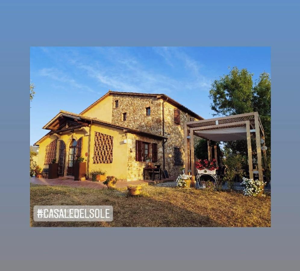 Bed And Breakfast Casale Del Sole Castellina Marittima Ngoại thất bức ảnh