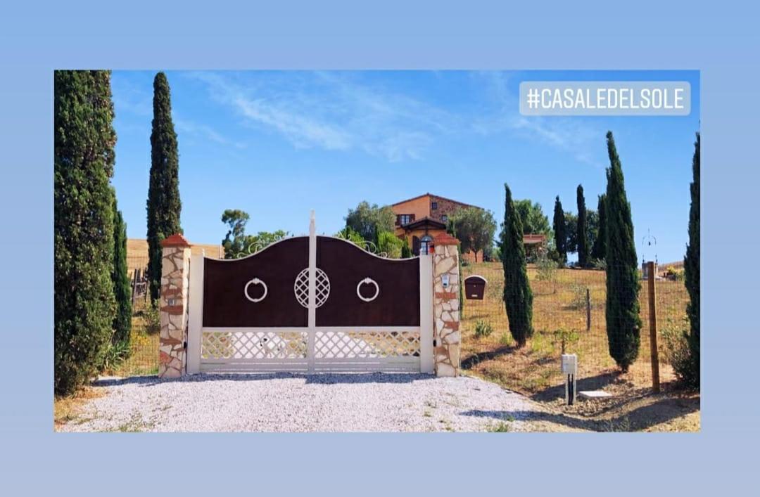 Bed And Breakfast Casale Del Sole Castellina Marittima Ngoại thất bức ảnh
